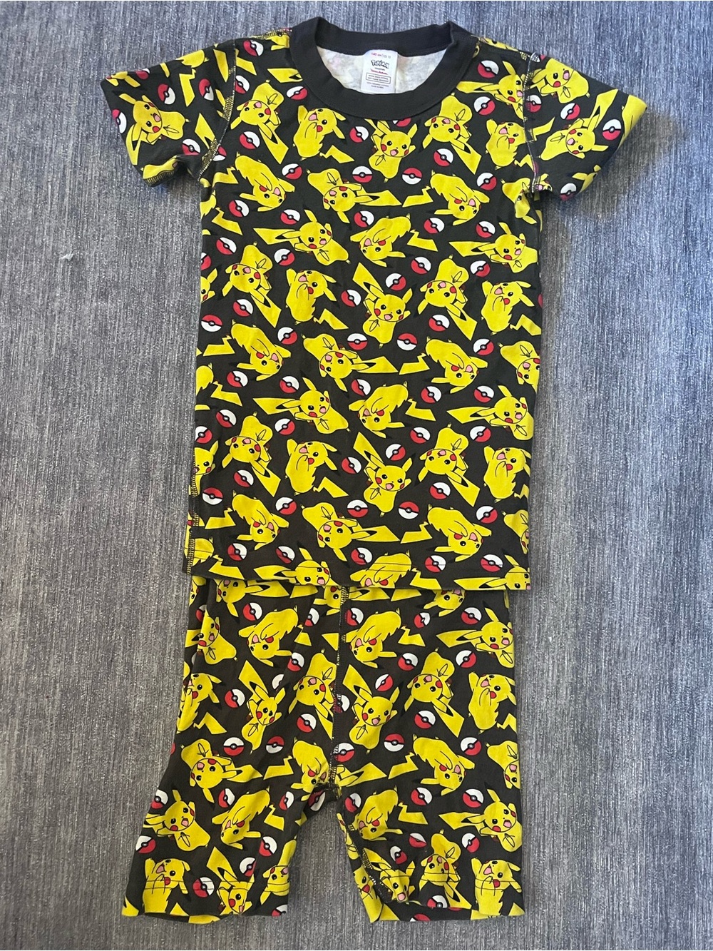 Hanna Andersson Kid’s Pokemon Pikachu Pajamas Size 10